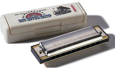 Hohner Big River Harp D MS - Diatonische mondharmonica