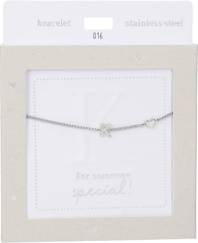 Depesche - Armband "Heart of Gold" - mot. 016 - K - silver