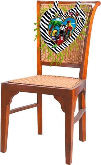 Zigby stoeldecoratie