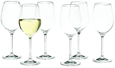 Royal Leerdam Wijnglazen Esprit - 12x - witte wijn - glas - 320 ml - wijn drinken - wijnglazen van glas