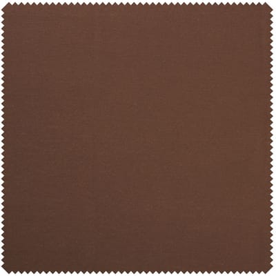 Decoratieve stof linnen optiek "Uni" - Maroon-Bruin
