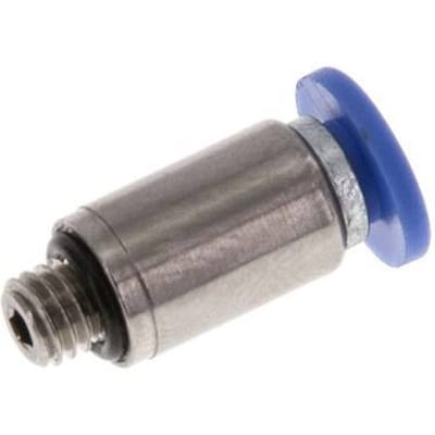 3mm x M 5 Messing/PA 66 Insteekfitting buitendraad Binnenzeskant NBR [5 Stuks]