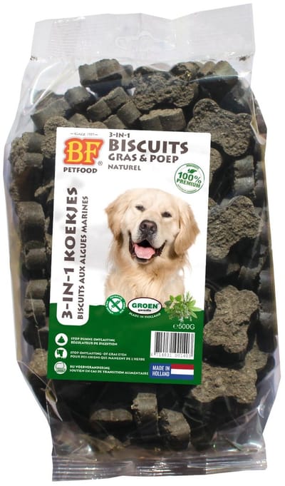 Biofood 3 In 1 Koekjes - Hondensnacks - 4 x 500 g