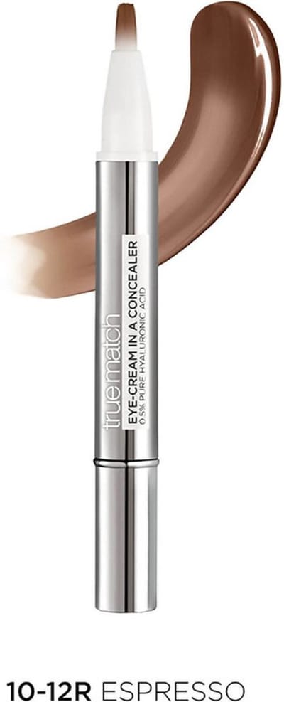 L'Oréal True Match Eye-Cream In A Concealer - 10-12.R/10-12.C Espresso