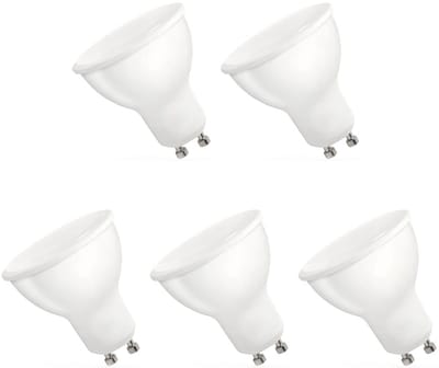 Spectrum LED Lamp GU10 4W - 230V - 310 Lumen - 4000K Neutraal Wit - Natuurlijk licht - Energiezuinig - 5 stuks