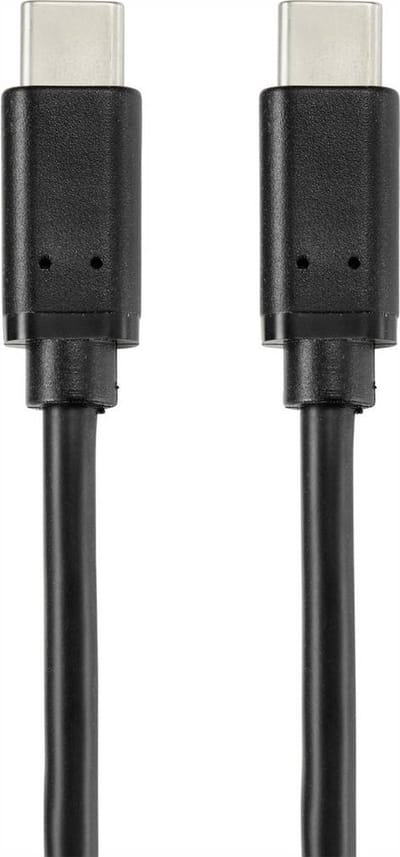 Renkforce RF-4716842 USB-kabel USB 2.0 USB-C stekker 2.00 m Zwart Met anti-microbacterieel oppervlak