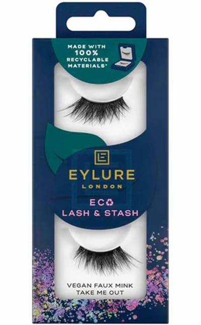 Eylure London Wimpers Eco Lash & Stash Take me Out + lijm