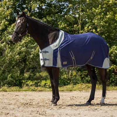 QHP - Vliegendeken - Blauw - Maat 205