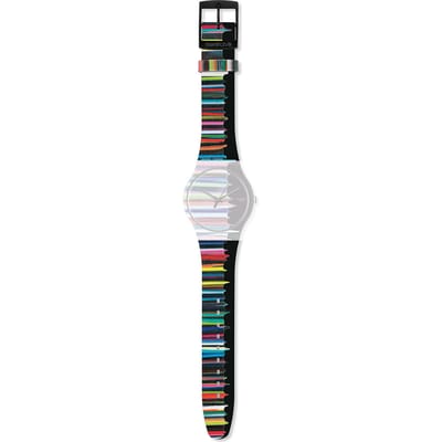 Swatch Plastic - Originals Large (41mm) SUO/SO29/SO32 ASUOZ118 SUOZ118 Time Is Never Time Enough band