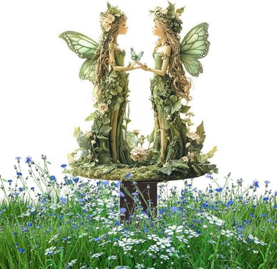 Decoratieve Tuinstekers - Fee Versieringen - Tuin Decoratie - Weerbestendig Acryl - 20cm Hoog - Meerdere Kleuren