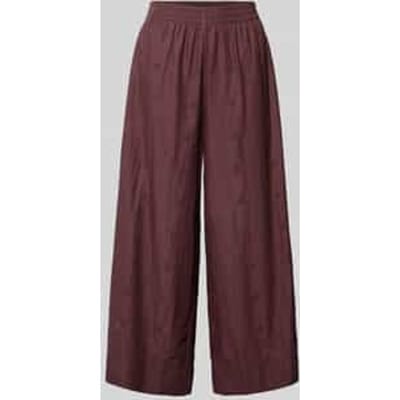 regular fit culotte met borduursels