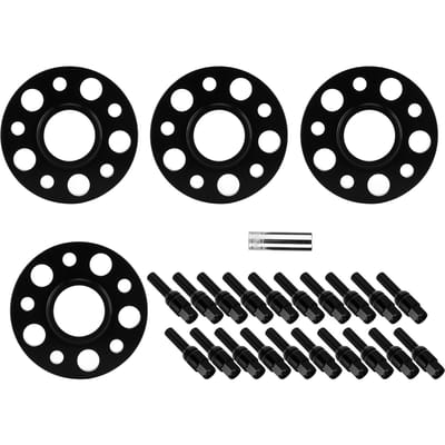 Auto Naaf Centerende Wielafstandhouders Set 15mm Vervanging voor 2 Serie F45 Active Tourer 2014 2020 Zwart zwart