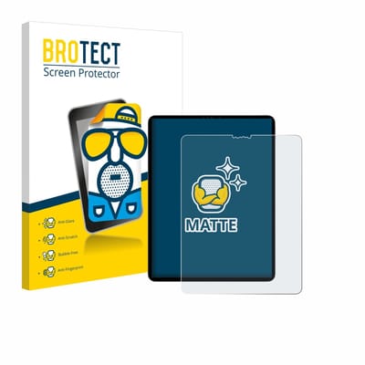 BROTECT - Screenprotector voor Apple iPad Pro 12.9" 2022 (6. Gen.) - Folie Beschermfolie matte