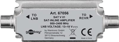Goobay SAT Inline Amplifier 950 MHz - 2400 MHz