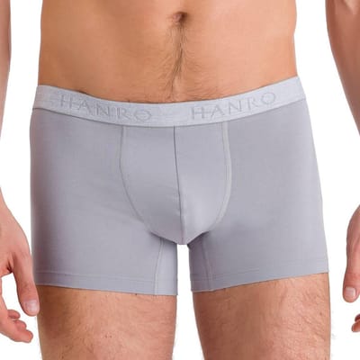 Hanro - Boxershort - Cotton Essential - Gray/Lava Rock - XL - 2 pack