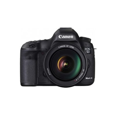 Canon EOS 5D Mark III Full Frame Digitale Spiegelreflexcamera + EF 24-105mm f/4L IS USM Zoomlens zwart
