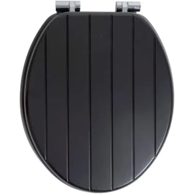 Aquavive Wc-bril Painting - Mdf - Softclose - Verstelbaar - Zwart