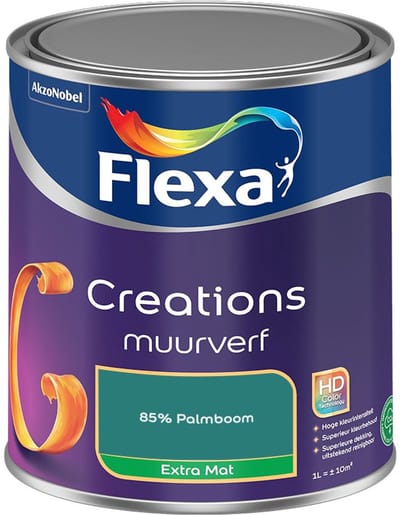 Flexa - Creations Muurverf Extra Mat - 85% Palmboom - Mengverf - 1 L
