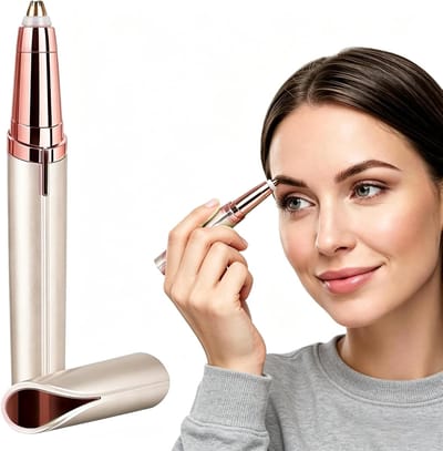 Ulisem - Epilator-Gezichtsepilator vrouw- Pijnvrije ontharing- gezichtsepilator- USB- elektrische ontharing -Champagne Goud