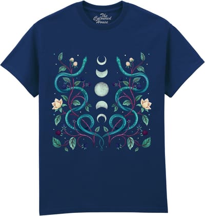 Slang Maan Serpent Moon The Coloured House T-shirt M