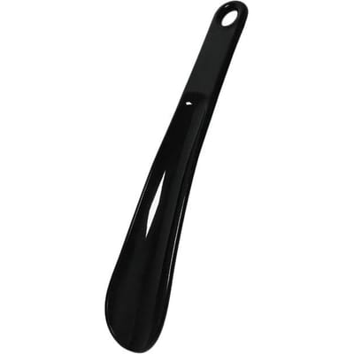 Chausse-pied à long manche pour la maison, un outil pour enfiler les chaussures sans se pencher, et un outil antidérapant pour porter les chaussures noir