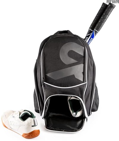 RFWR® Sportrugzak voor tennis- en squashrackets, bagageoplossing voor rackets, schoenen, laptop en drinkfles