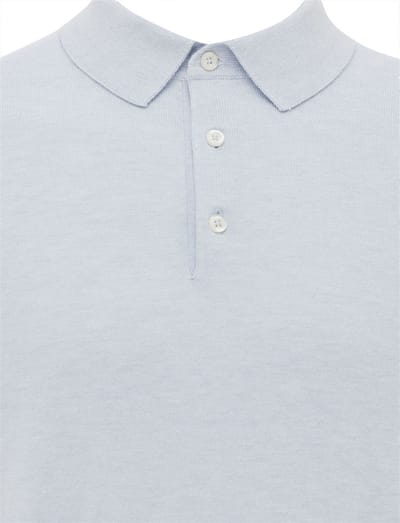 Gentiluomo poloshirt korte mouw lichtblauw