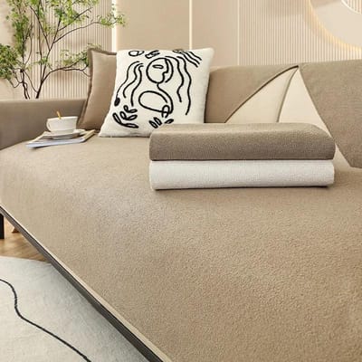 eddy Velvet Waterdichte Bankhoes Modern Effen Kleur Woonkamer Bankkussen Antislip Bankhanddoek Armleuning Combinatie Hoezen 70x70cm 1pcs
