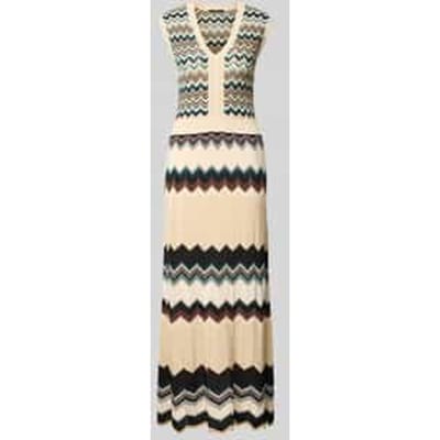 slim fit maxi-jurk van viscosemix in tricotlook