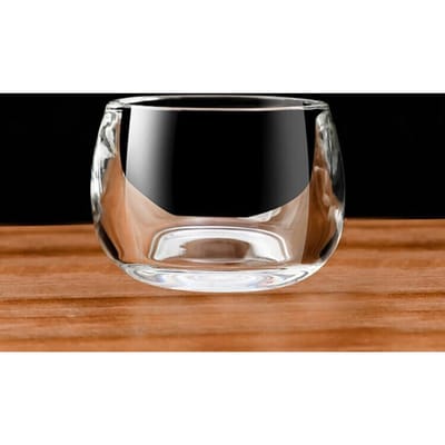 Service à thé en verre sans plomb Tasse à thé en verre épaissi Tasse de maître en verre à gâchette Service à thé en verre cristal
