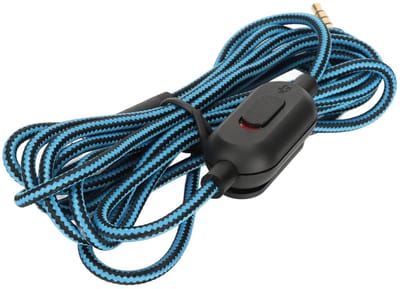 Allecto - AUX Kabel met Microfoon - Volume Controle - Vervangingskabel - Geschikt voor gaming headset - Hoge geluidskwaliteit - Betrouwbaar - Bla