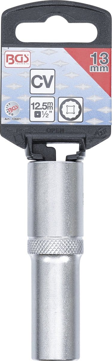 BGS Dopsleutel twaalfkant, diep 1/2 13 mm