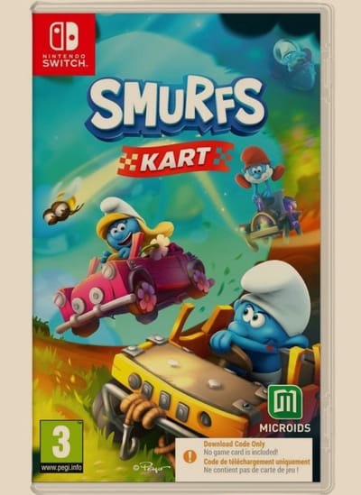 Smurfs Kart - Switch (game code in de box)
