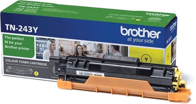 Brother toner, 1.000 pagina's, OEM TN-243Y, geel 4 stuks