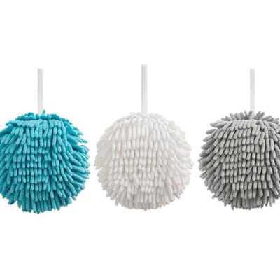 Absorberende Handdoek Chenille Sneldrogend Ophangbaar Keuken Badkamer Doek Huishoudelijke Handdoek 3pcs