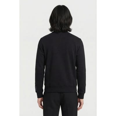 Karl Lagerfeld Black Sweat Zip Jacket Maat: S | Bomberjacks Outlet | Heren | Zwart