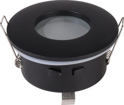 Zwarte Vaste GU10 Inbouwspot – Philips LED 3W – 2700K Extra Warm Wit – 230 Lumen – Dimbaar – 230V – Hoogwaardig Aluminium
