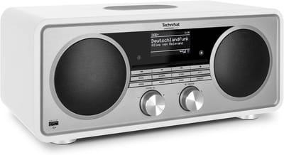 Stereo Internetradio met DAB+, CD, Bluetooth en Subwoofer - Wit
