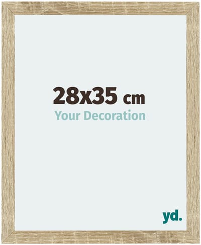 Your Decoration - Fotolijst 28x35 cm - MDF - Sonoma Eiken - Mura