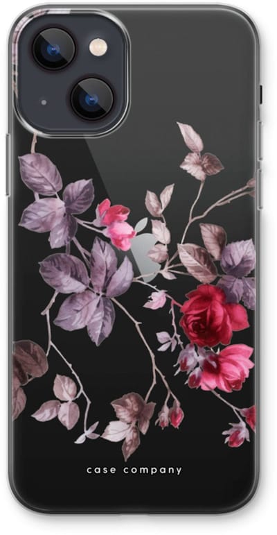 Case Company® - Hoesje geschikt voor iPhone 13 hoesje - Mooie bloemen - Soft Cover Telefoonhoesje - Bescherming aan alle Kanten en Schermrand