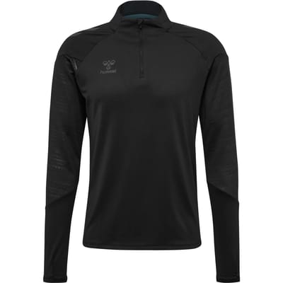 Hummel Hmlpro Training-shirt met lange mouwen en halve rits 223808