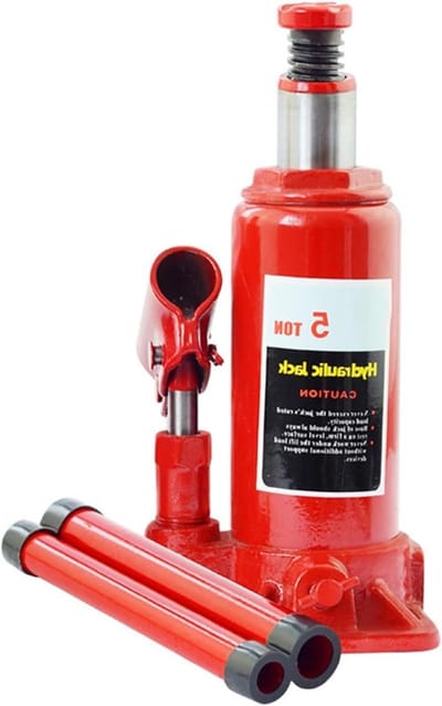 Hydraulische Krik - Auto Krik - Voertuig Hefwerk - Compacte Structuur - 5 Ton Capaciteit - One Color