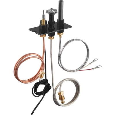 Ensemble Pilote Gaz, OE 10002265, 10002264, SRV10002264 Ensemble Pilote Gaz Cheminée, Remplacement Allumage Gaz Naturel & GPL, Compatible Majestic, Vermont
