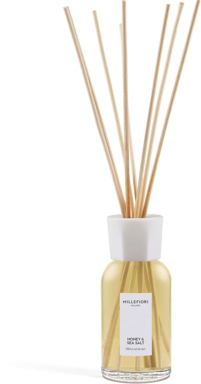 Millefiori Milano - Geurstokjes 250 ml - Honey & Sea Salt - 4 tot 5 maanden