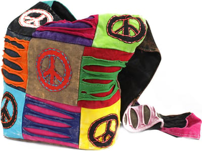 Etnische schoudertas - Peace - Vredesteken