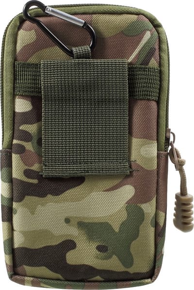 Peachy Universele Outdoor hoes telefoontas schokbestendig voor mobiel - Army Camouflage Legergroen