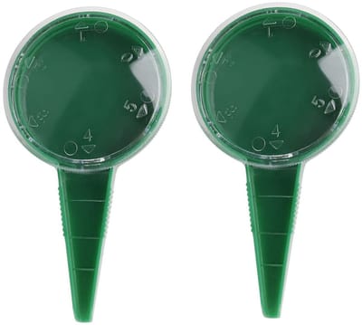 Dailygoods- Zaaddispenser - 2 Stuks - Verstelbare Zaadstrooier - Handmatige Zaaimachine - Tuinzaaddispenser - Hoogwaardig Materiaal - Duurzaam - Zaaier