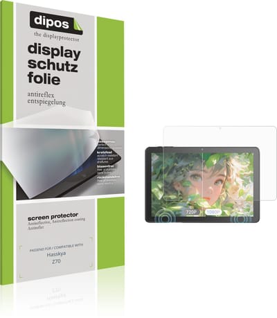 dipos – 2x Matte Beschermfolie geschikt voor Hasskya Z70 | Krasbestendige & antireflecterende Screenprotector Ultra-Thin