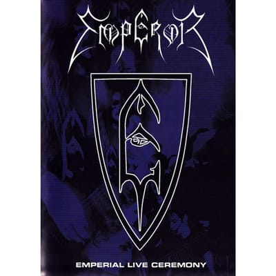 DVD EMPEROR - Emperial Live Ceremony  CANDLE101DVD Candlelight Rec 2004 VK Rock Gebruikt