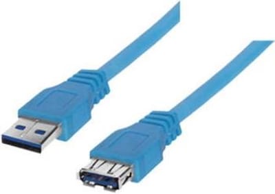 shiverpeaks USB 3.0, 1.8m USB-kabel 1,8 m USB A Mannelijk Vrouwelijk Blauw